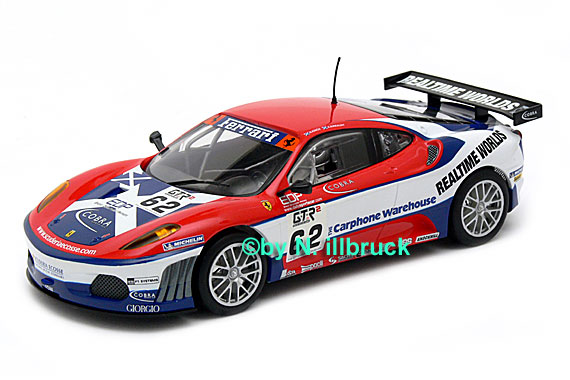 c2804 Scalextric Ferrari F430 GT2 Scuderia Ecosse #62 - Andrew Kirkaldy - Nathan Kinch